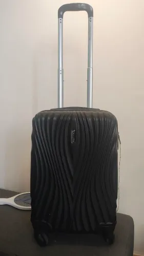 Mala de mão avião , Preta Polo King 