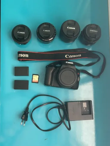 Câmera SL3 + lentes