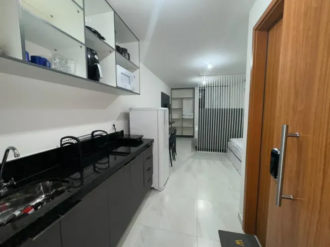 Flat mobiliado em Intermares