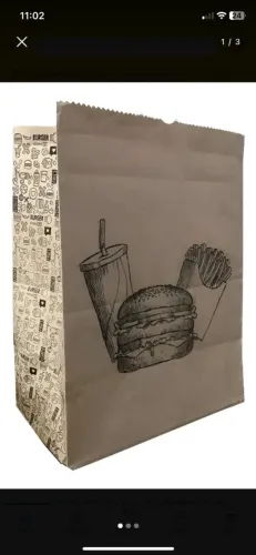 Saco para delivery impresso 