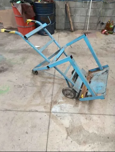 Carrinho para gás de maçarico
