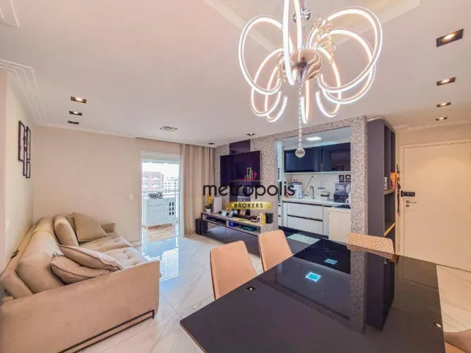 Apartamento com 3 dormitórios à venda, 82 m² por R$ 960.000,00 - Fundação - São Caetano do