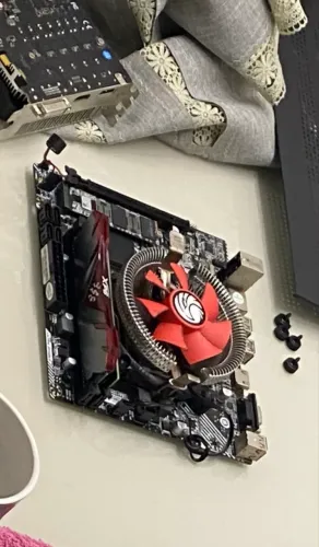i5 9400F + placa-mãe h310 + cpu fan