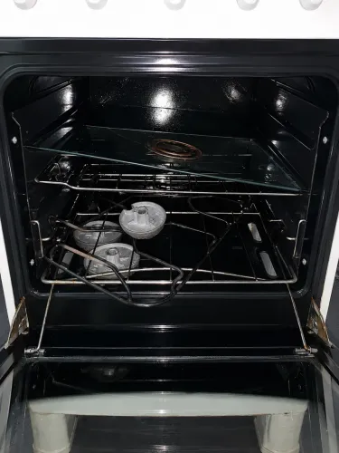 Fogão 4 bocas e forno elétrico e a gás