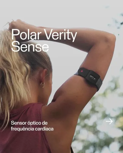 Vendo sensor de frequência cardíaca Polar Verity Sense