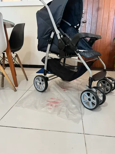 Carrinho bebê Burigotto Reversível Unissex Ac cartao !!! Lindo ! 