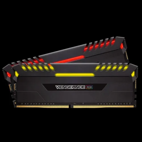 Memória Ram Ddr4 Corsair Vengeance Rgb Black 16gb 8gbx2 (Usado)