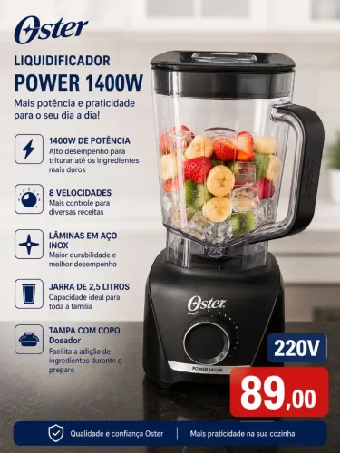 Liquidificador Oster 220v