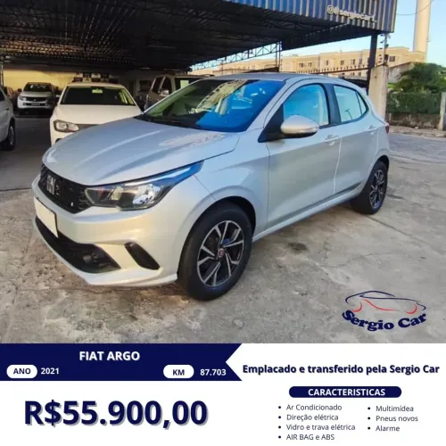 Fiat Argo 1.0 6V Flex. 2021