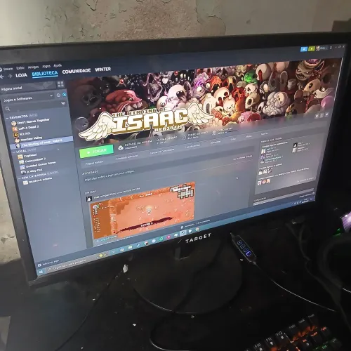 Monitor Gamer Target 19" Full HD 75ms