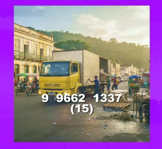 Frete com qualidade! 15?9?99662?1337 | Transmudanças, ligue agora e contrate!