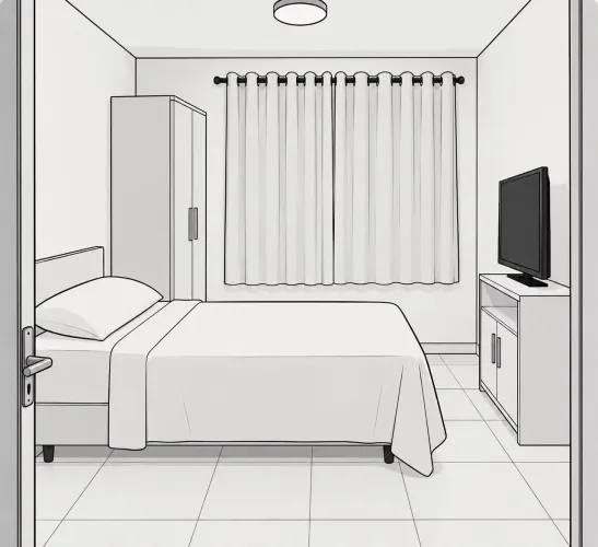 Aluguel de Quarto no Floresta - A partir de R$700,00 com Contas Inclusas
