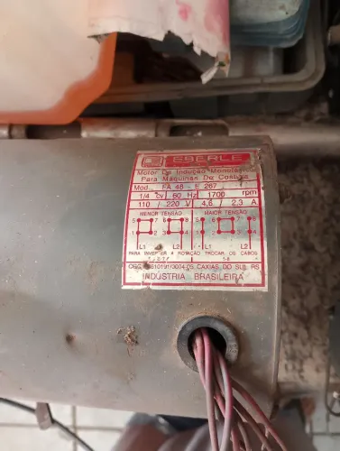 Motor p máquina usado