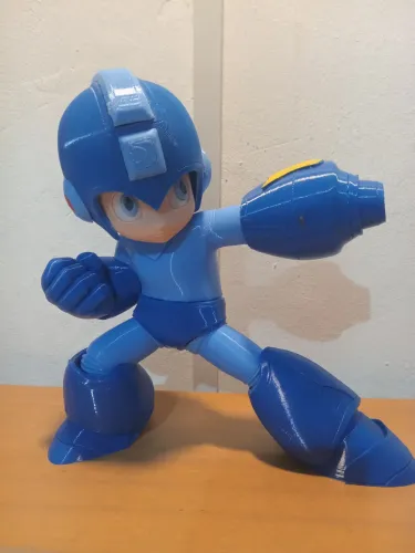 Boneco megaman 21,5cm 280g novo