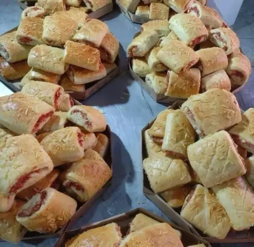 Salgados assados 