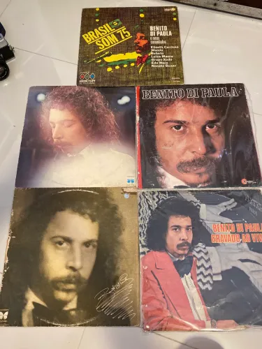 Disco vinil rara coletânea do cantor Benito de Paula