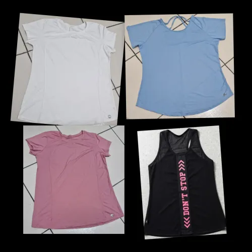 Camisas esportivas