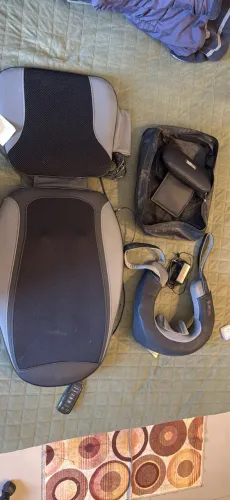Assento massageador + colete massageador Polishop
