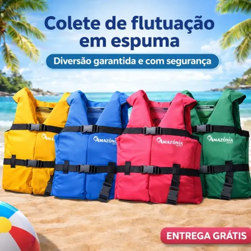 Colete de flutuação salva-vidas vidas