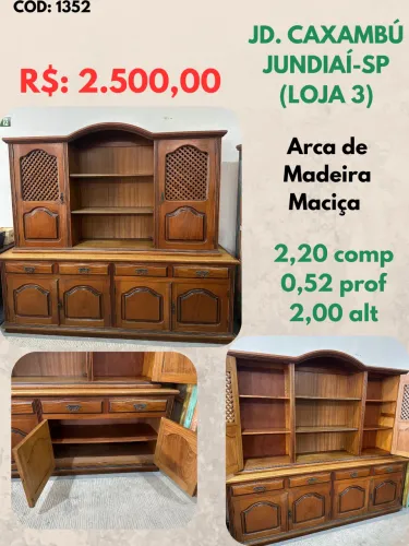 Arca de Madeira maciça - 2