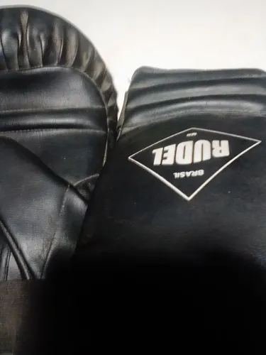 Par de luvas da Rudel para luta boxe treinamento