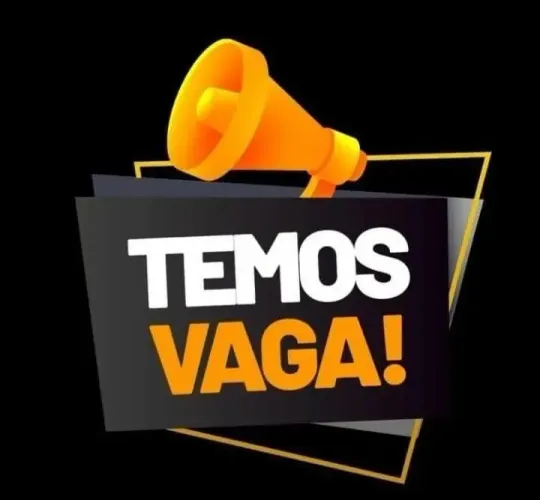Vaga para comercial de vendas