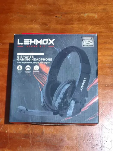 Fone Headset Gamer Lehmox Hyper G.T LEF-1020 com Microfone - PS4, Xbox One e PC