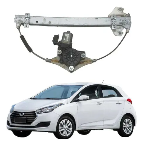 Máquina Vidro Porta Traseira Esquerda Hyundai Hb20 12 A 18