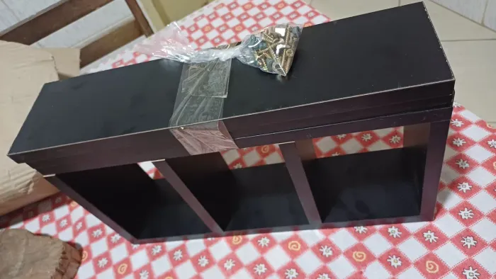Nicho Retangular cor preto 40x 15 x10