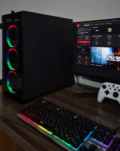 PC Gamer XEON 2670V3 RX580 16GB SSD 480GB