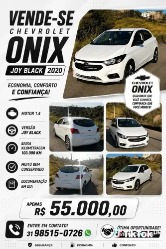 Chevrolet Joy Hatch 1.0 8V Black Edition Flex MEC 2021