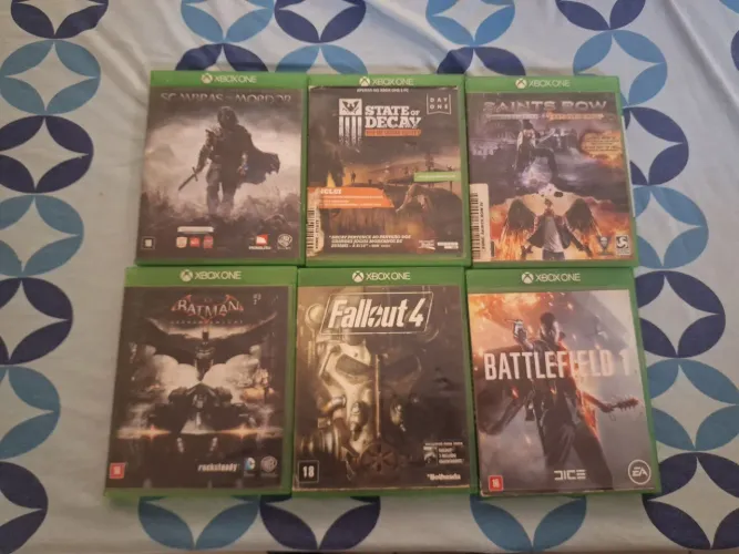 JOGOS DE XBOX ONE ORIGINAIS..
