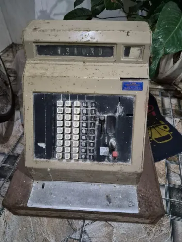 Máquina Registradora Antiga Rod-Bel Original