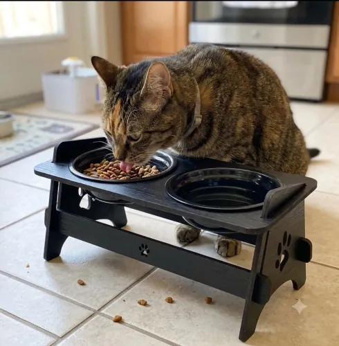 Comedouro para gatos