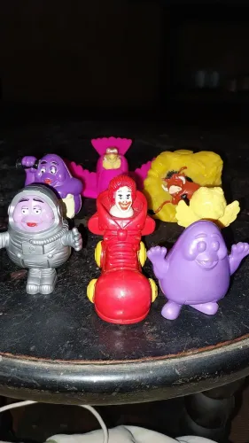 Kit coleção McDonald's personagens Anos 90/2000