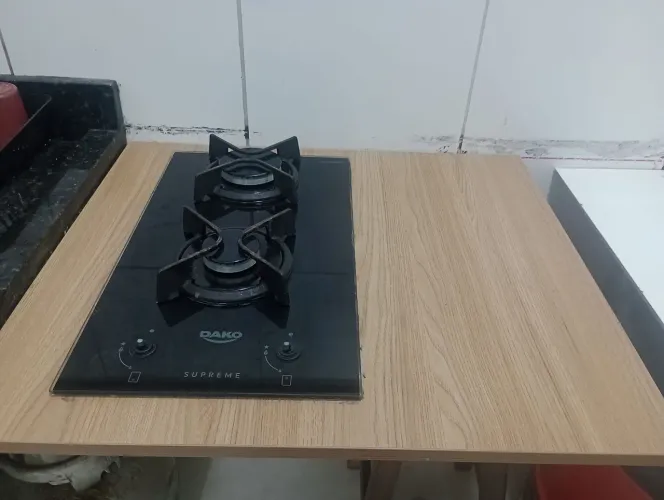 Coktop já vai com o tampo
