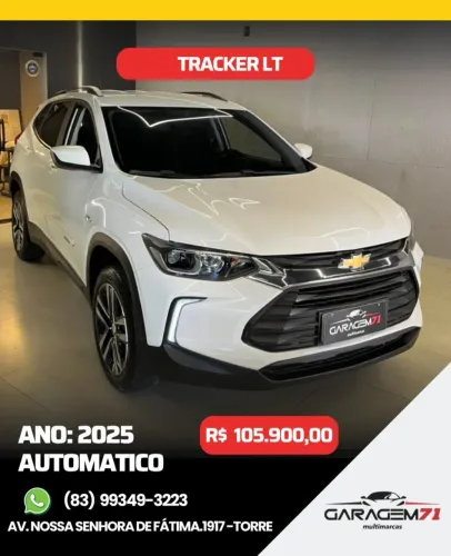 Chevrolet Tracker LT 1.0 Turbo 12V Flex AUT 2025
