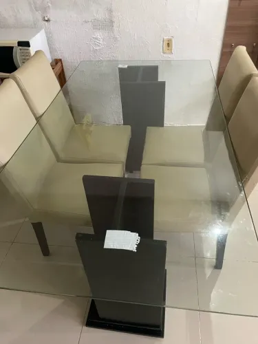 Mesa de vidro 