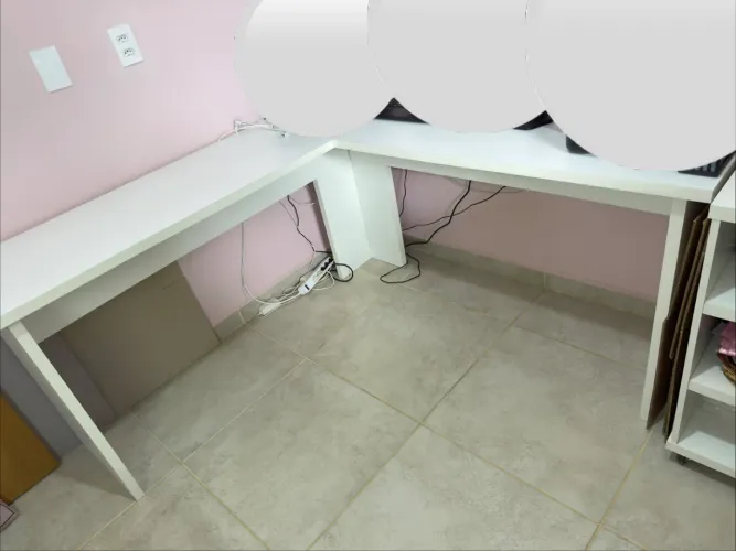 MESA EM L MDF