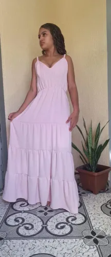 Vestidos social longo