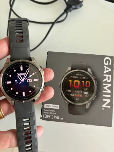 Relógio Garmin Fênix 8 PRO