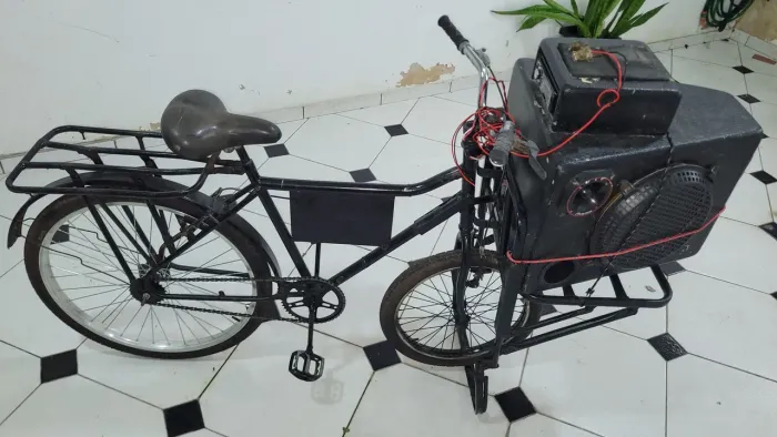 Bike Som para propaganda política ou eventos na rua