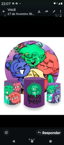 Capas de painel para festa infantil