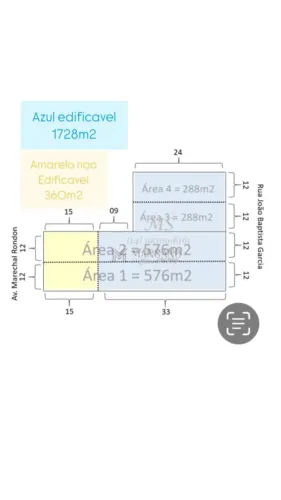 Terreno comercial para aluguel Jardim Contorno, Bauru - SP área 1748 m²