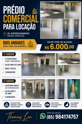 Galpão 300m duplex montese