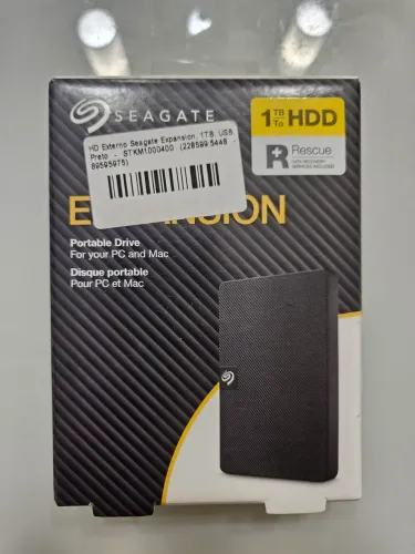 HD Externo Seagate 1TB