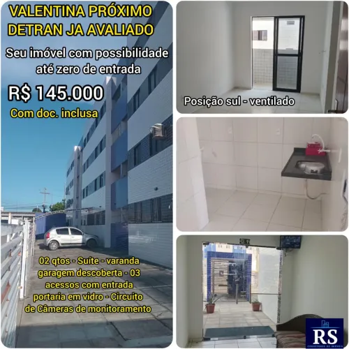 Vendo apartamento no Valentina próximo ao Detran