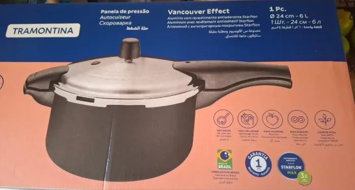 PANELA DE PRESSÃO TRAMONTINA