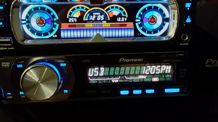 Pioneer DVH 6050ub + UV spectrum digital