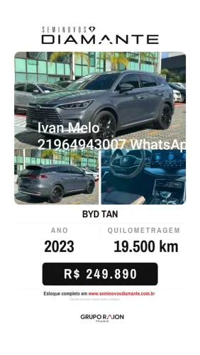 BYD Tan EV 4X4 (elétrico) 2023